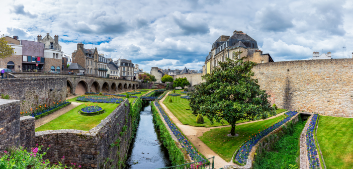 Villes et villages fleuris de Bretagne.